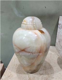 Funeral Urns New Design White Marble