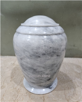 Funeral Urns New Design White Marble