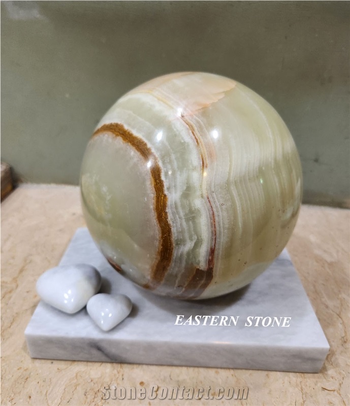 Onyx Sphere Urns