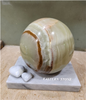 Onyx Sphere Urns