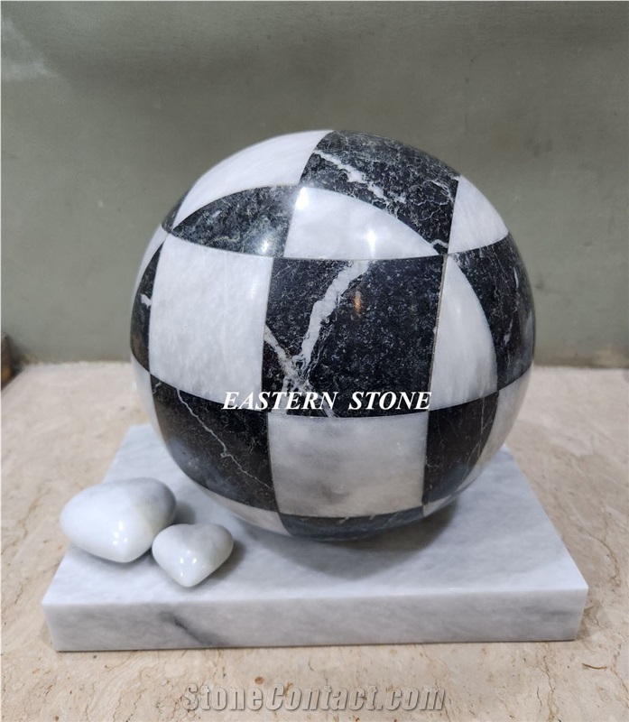 Onyx Sphere Urns