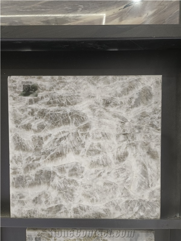 Snowy Mountain Marble Slabs, Tiles