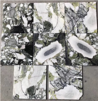 Cold Jade Marble Natural Masterpiece Tiles