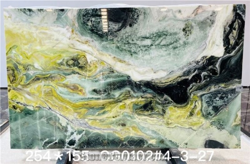 Dreaming Jade Green Marble Slabs