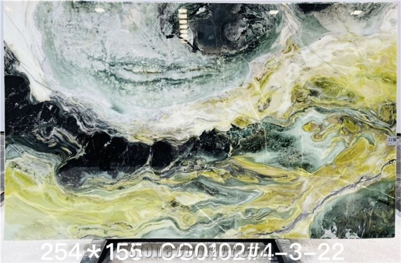 Dreaming Jade Green Marble Slabs