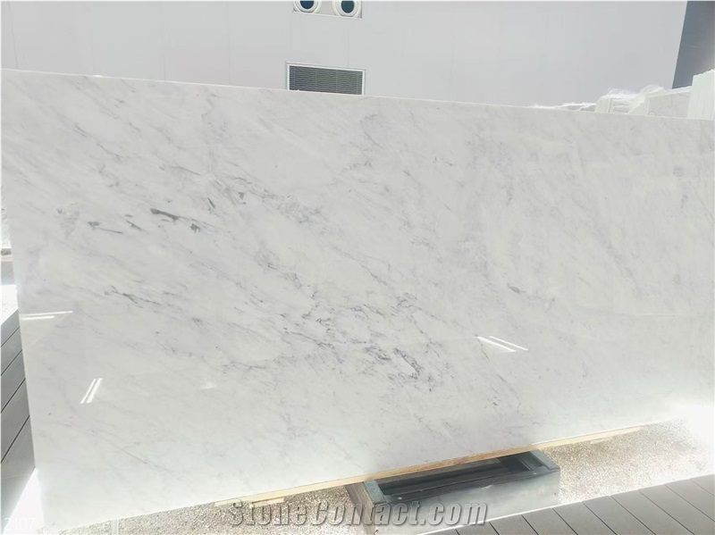 Bianco Carrara B Marble Slabs