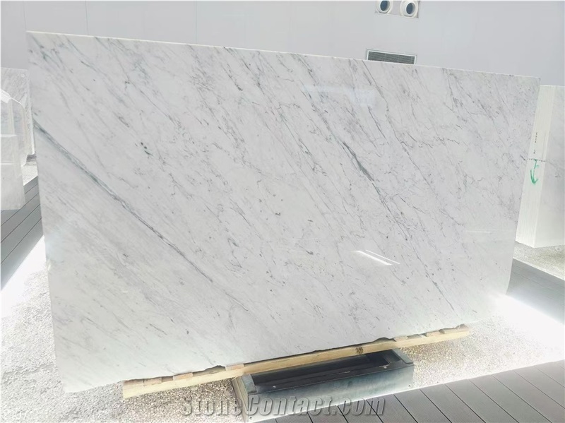 Bianco Carrara B Marble Slabs