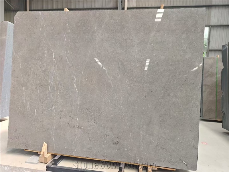 Caesar Grey Marble Slabs, Yunnan Gray Marble
