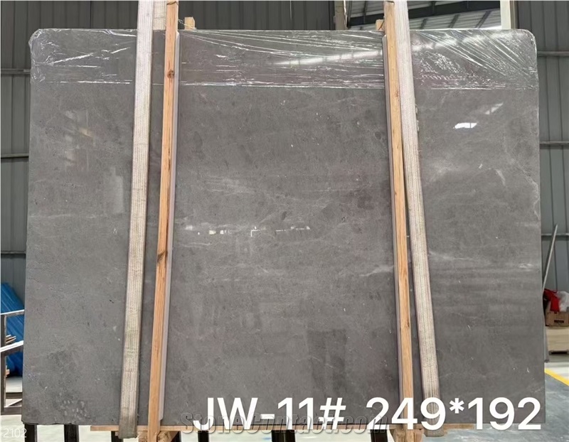 Marino Grey Marble Slabs, Silver Gray Stone Home Tile