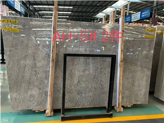 Silver Shadow Marble Slabs, Polished