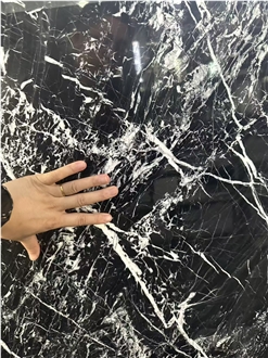 China Shaoyang Black Marble Polished Sabs