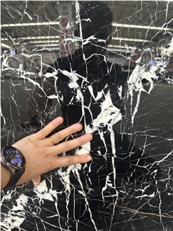 China Shaoyang Black Marble Polished Sabs