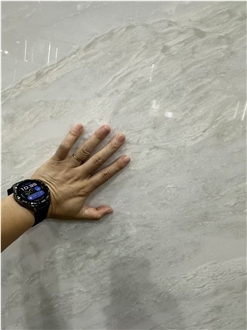 Namibia Aus White Polished Marble Slabs
