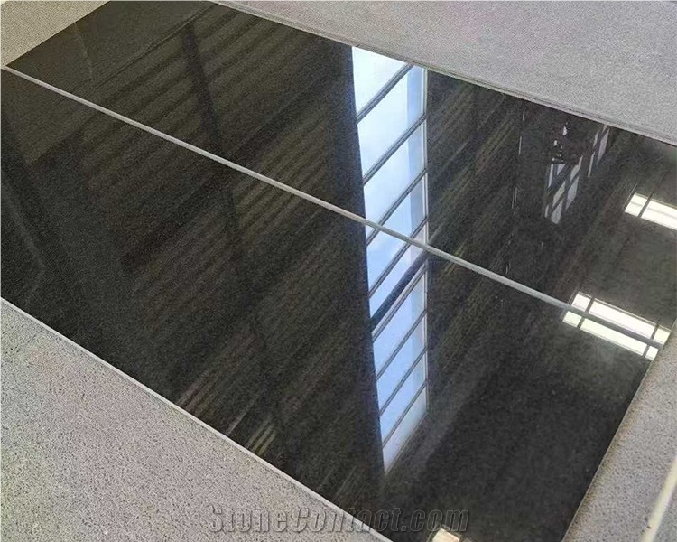 African Black Granite Block