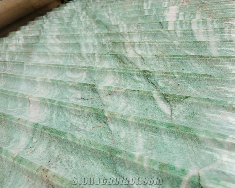 Gaya Quartzite Grooved Slabs, Wall Panels