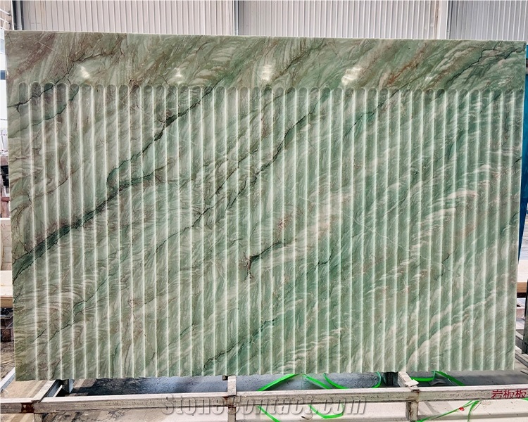 Gaya Quartzite Grooved Slabs, Wall Panels