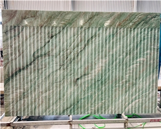 Gaya Quartzite Grooved Slabs, Wall Panels