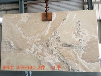 Grey Bubble Onyx Slabs