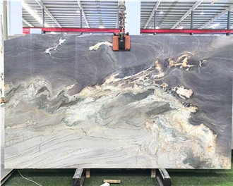 Natural Aquarella Quartzite Stone Slabs