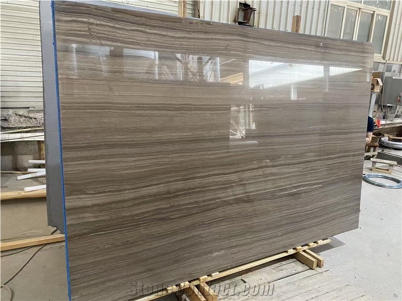 New Obama Wood Marble Vein Cut Slabs