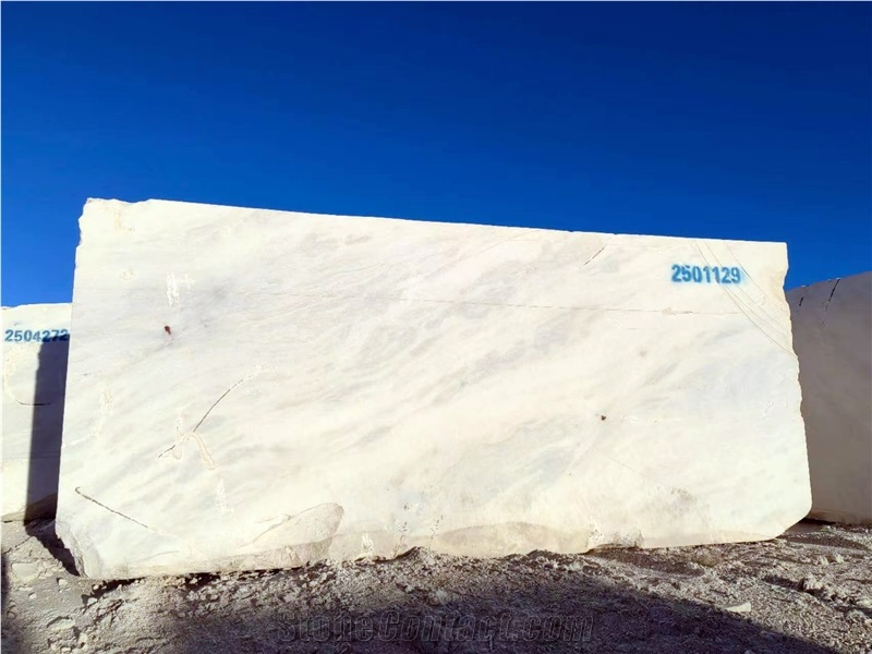 Namib Bianco, Mystery White, Namibian White Marble Blocks