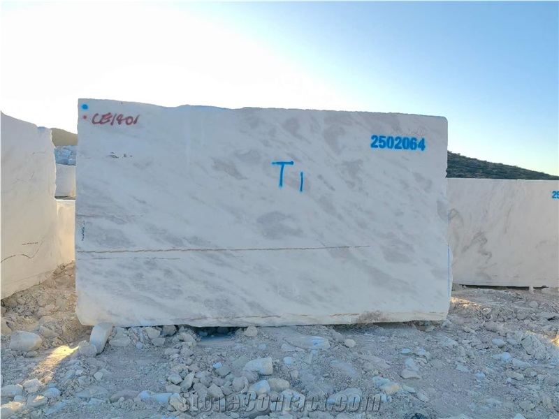 Namib Bianco, Mystery White, Namibian White Marble Blocks