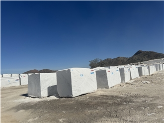 Namib Bianco, Mystery White, Namibian White Marble Blocks