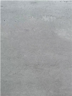 Alina Grey Travertine Slabs, Vein Cut
