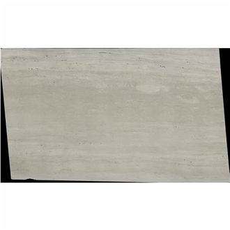 China Alina Grey Travertine Slabs Vein Cut