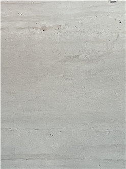 China Alina Grey Travertine Slabs Vein Cut Honed