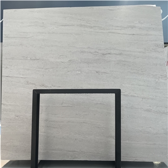 Chinese Grey Travertino Alina  Honed   Slabs,Vein Cut T18