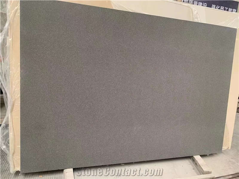Elegant Pure Color Apple Grey Marble Slabs