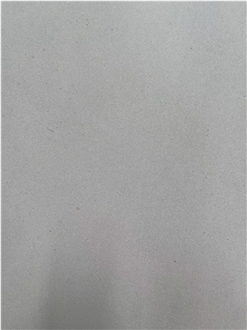 Moon Grey Quartzite Slabs, Pure Grey No Grain