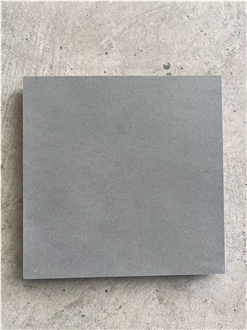 Moon Grey Quartzite Slabs, Pure Grey No Grain