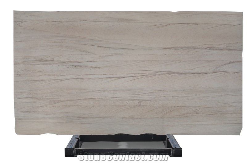 Piano Grey Quartzite Slabs, Polished