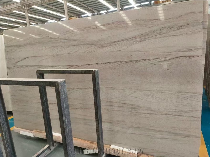 Piano Grey Quartzite Slabs, Polished