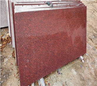 Imperial Red Rough Granite  Blocks