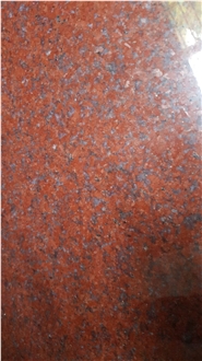 Jhansi Red Granite Polished Tile Slabs