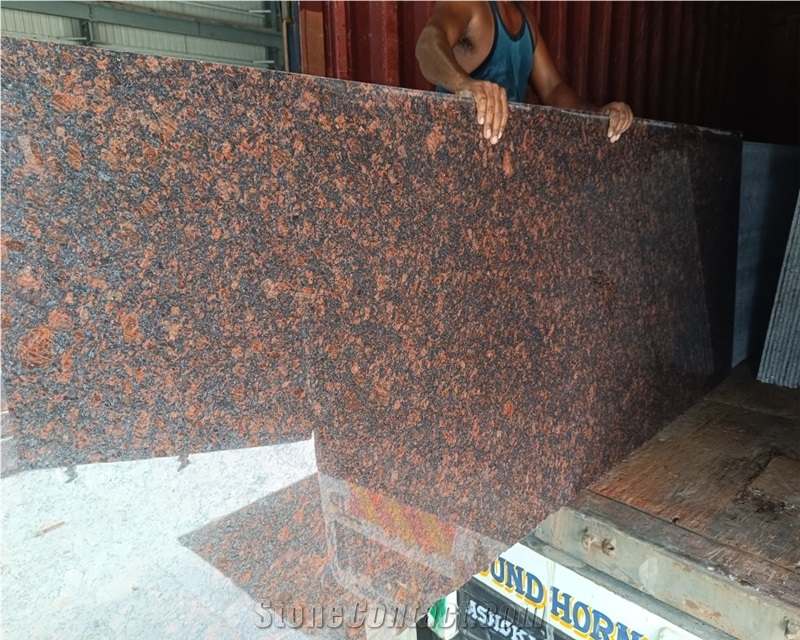 Tan Brown Granite Slab Tiles
