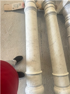 Banswara White Marble Stone Pillars