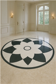Inlay Marble Floor Medallion