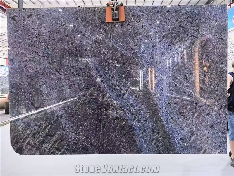 Brazil Azul Bahia Granite Angra Blue Granite Slabs