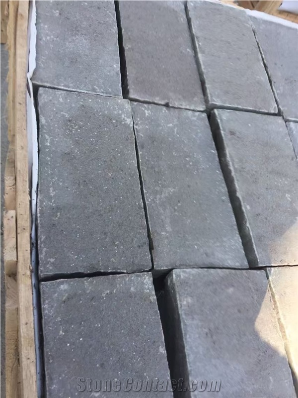 Black Granite Cobbles Paving Stone 150*300*150Mm