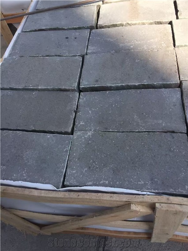 Black Granite Cobbles Paving Stone 150*300*150Mm
