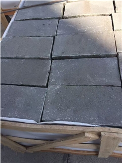 Black Granite Cobbles Paving Stone 150*300*150Mm