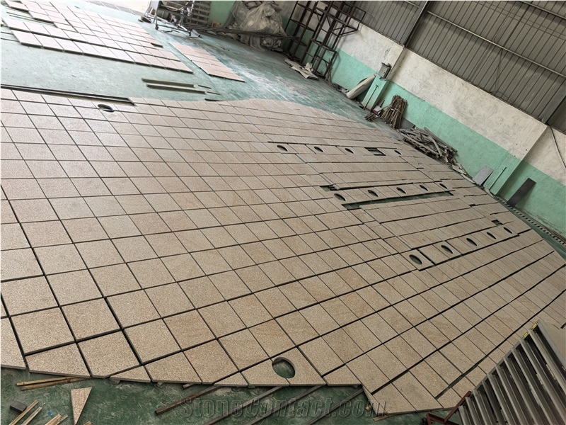 G682 Granite Floor Tile Rusty Yellow Granite 300*600 Granite