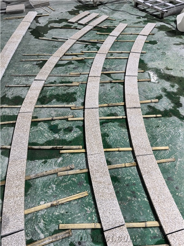 G682 Granite Floor Tile Rusty Yellow Granite 300*600 Granite