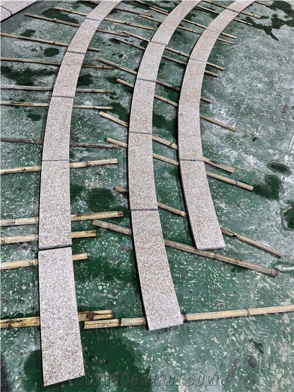 G682 Granite Floor Tile Rusty Yellow Granite 300*600 Granite