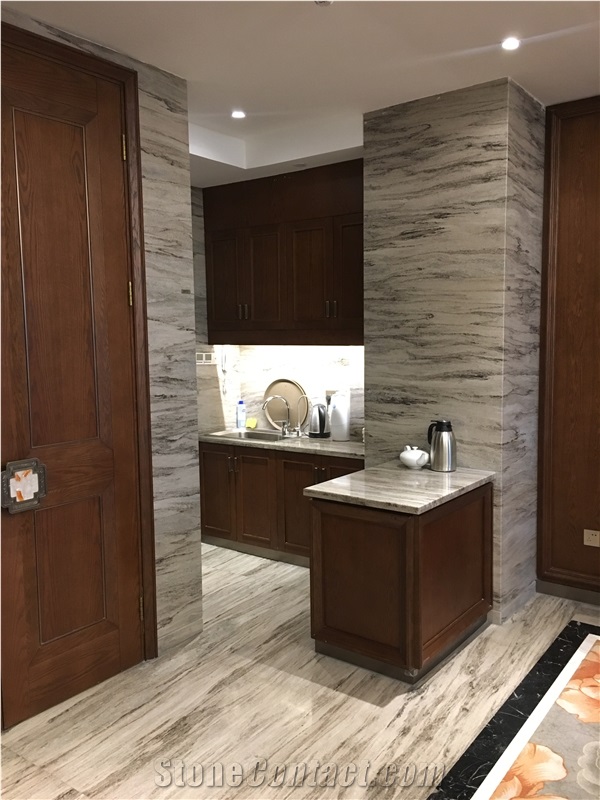 Fantasy Sand Grey Marble, China Palissandro Grey-Brown Marble Slabs