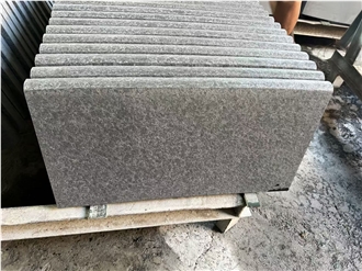 G684 Black Granite Flamed Wall Coping Tiles - China Black Granite Wall Parapets Custom Cut